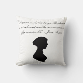 Cojín Decorativo ¡2 Jane Austen mira en uno!