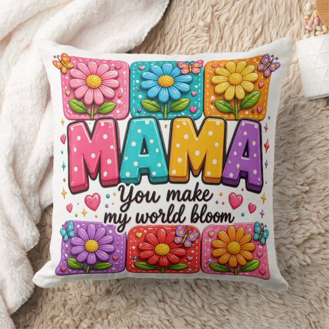 Cojín Decorativo #2 Mamá (Manta)