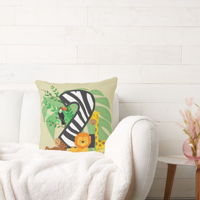 Cojín Decorativo 2 years old! Happy Birthday baby! (Sofá)