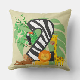 Cojín Decorativo 2 years old! Happy Birthday baby!