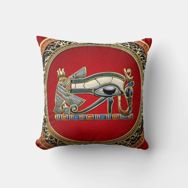 Cojín Decorativo [300] Tesoro: El ojo de Horus (Anverso)