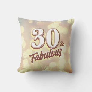 Cojín Decorativo 30 y fabuloso