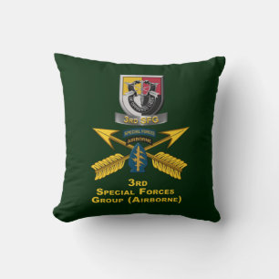 Cojín Decorativo 3.ᵉʳ Grupo de Fuerzas EspecialesArrojar almohad