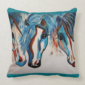 COJÍN DECORATIVO 3 CABALLOS DEL AMIGO