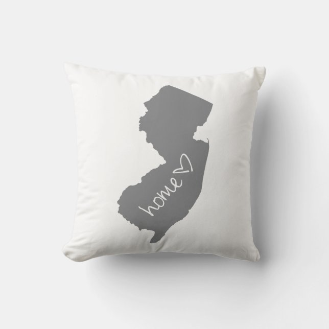 Cojín Decorativo <3 casero New Jersey (Anverso)