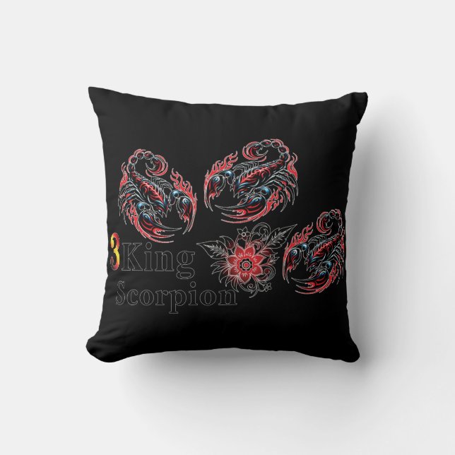 Cojín Decorativo 3 Sporpion King Pillow (Anverso)