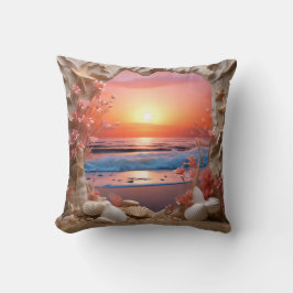Cojín Decorativo 3D beach cushion