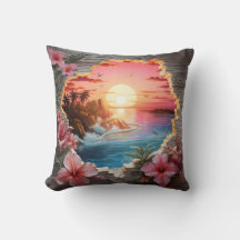 3D beach cushion