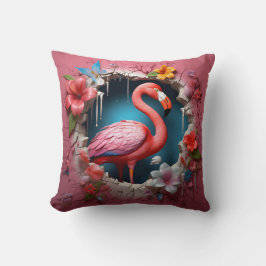 Cojín Decorativo 3D flamingo cushion
