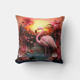 Cojín Decorativo 3D flamingo cushion