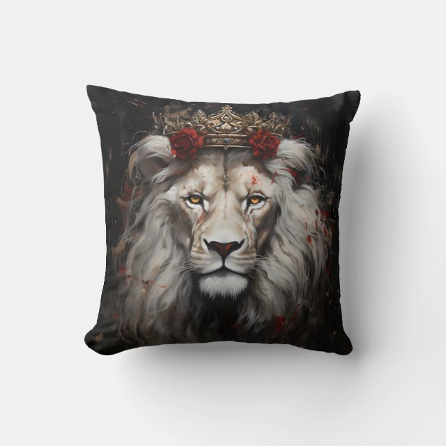 Cojín Decorativo 3D lion pillow (Anverso)