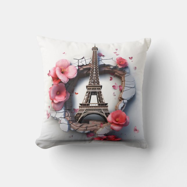 Cojín Decorativo 3D Paris pillow (Anverso)