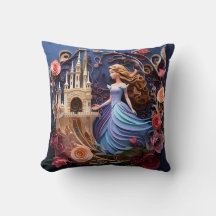 3D Princess pillow