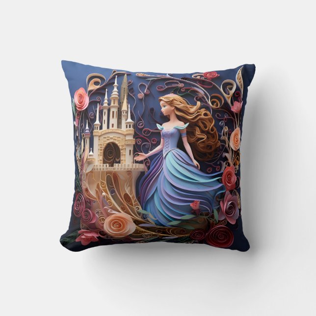 Cojín Decorativo 3D Princess pillow (Anverso)