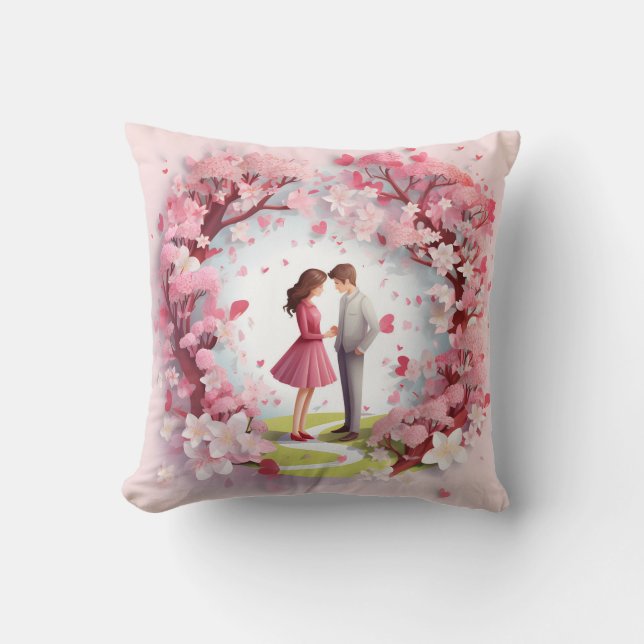 Cojín Decorativo 3D Valentine's Day Pillow (Anverso)