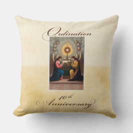Cojín Decorativo 40º aniversario de ordenación Ángeles en el altar
