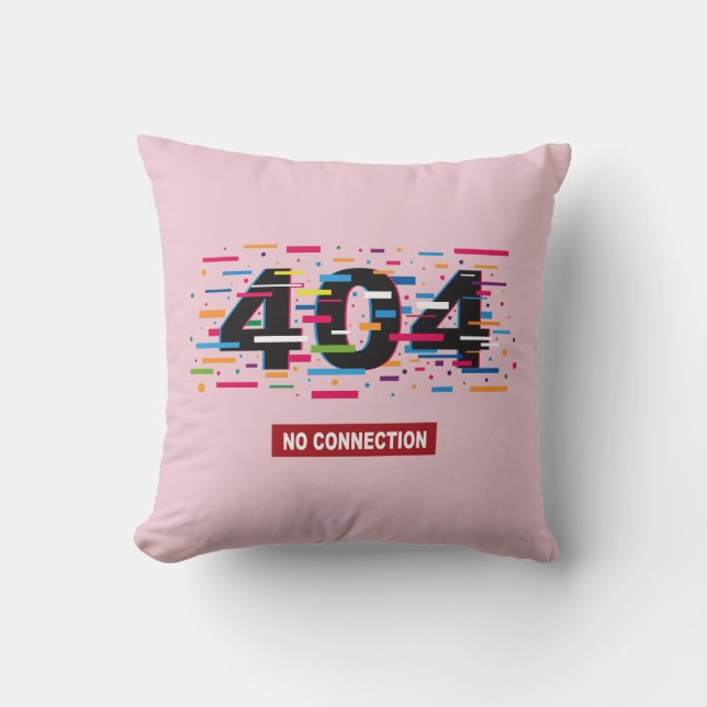 Cojín Decorativo 404 Sin Conexión (Anverso)