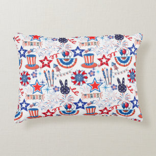 Cojín Decorativo 4.º patrón de julio 01x4