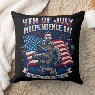 Cojín Decorativo 4 de Julio