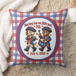 Cojín Decorativo 4 de julio 2014: 250 Aniversario Semiquincentenari