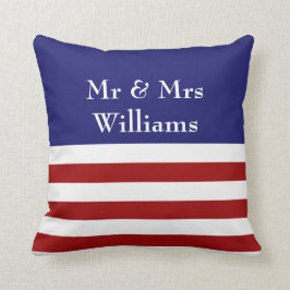Cojín Decorativo 4 de julio Boda Pillow
