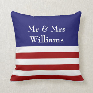 Cojín Decorativo 4 de julio Boda Pillow