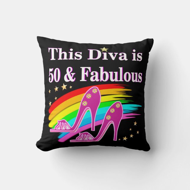 COJÍN DECORATIVO 50.º AZOTE (Anverso)