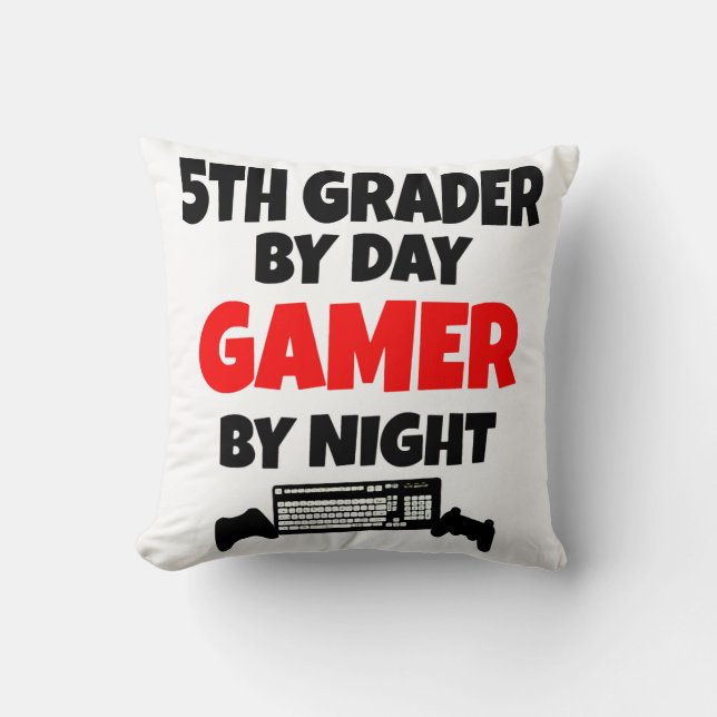 Cojín Decorativo 5.º Grader Gamer (Anverso)