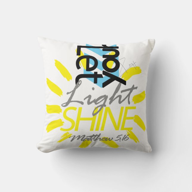 Cojín Decorativo 5:16 de Matthew (Anverso)