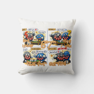 Cojín Decorativo 6’7” Elementos Químicos Vitales para la Superviven