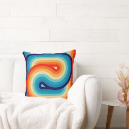 Cojín Decorativo 70s Double Wave