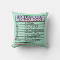 80 años de edad Código de Textos Graciosos Cumplea