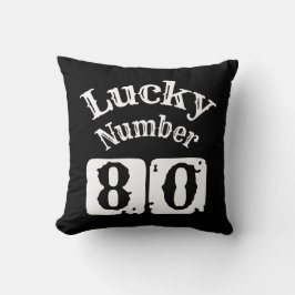 Cojín Decorativo 80 - Lucky Number 80 Luck