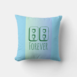 Cojín Decorativo 88 Forever Throw Pillow
