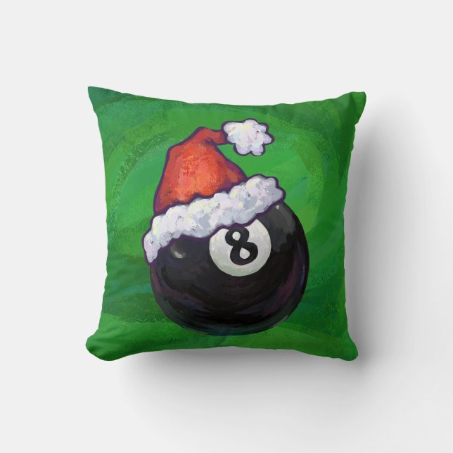 Cojín Decorativo 8 Ball Navidades Green (Anverso)