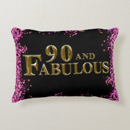 Cojín Decorativo 90 cumpleaños