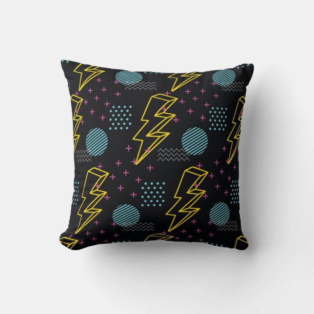 Cojín Decorativo 90's style seamless pattern (Anverso)