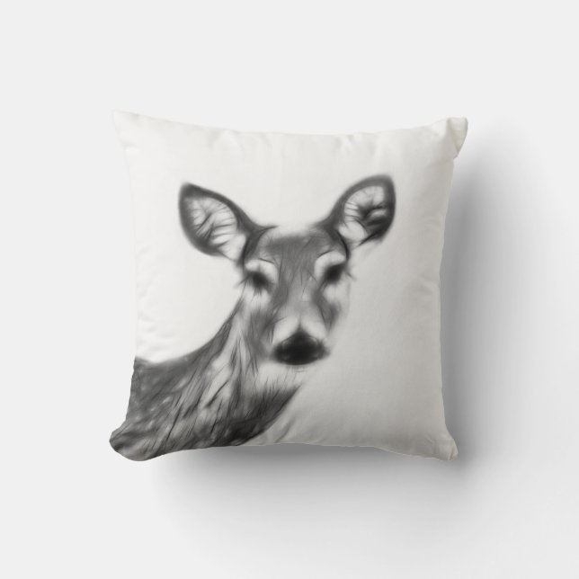 Cojín Decorativo A Beautiful Deer (Anverso)