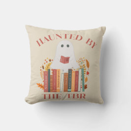 Cojín Decorativo A Ghost Haunted by the TBR