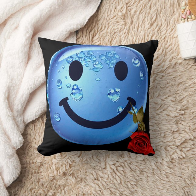 COJÍN DECORATIVO ¡A LA GENTE FELIZ! (Manta)