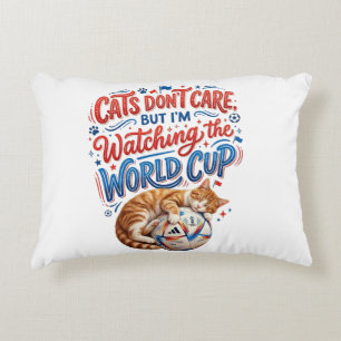 Cojín Decorativo A los Gatos no les Importa, Pero Yo Estoy Viendo l