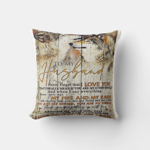 Cojín Decorativo A mi marido Regalo de moda para tu marido