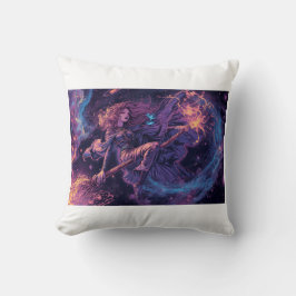 Cojín Decorativo A psychedelic witch cushion