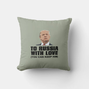 Cojín Decorativo A Rusia con amor