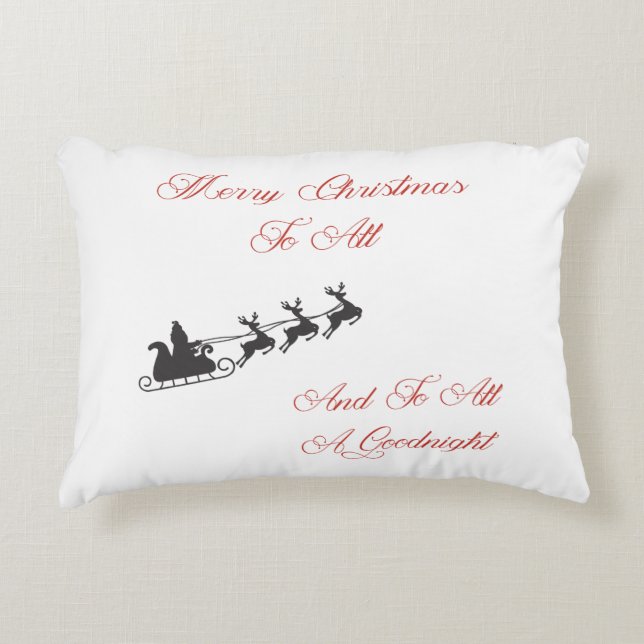 Cojín Decorativo A toda la A buenas noches (Anverso)