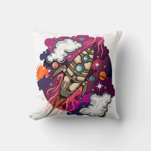 Cojín Decorativo A Través De La Galaxia