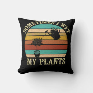 Cojín Decorativo A Veces Mojo Mis Plantas Vintage Gardening