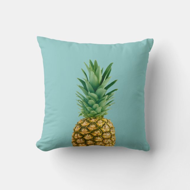 COJÍN DECORATIVO ABACAXI AL BLUE (Anverso)