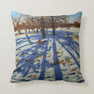 Cojín Decorativo Abadía Derbyshire de Calke del pleno invierno