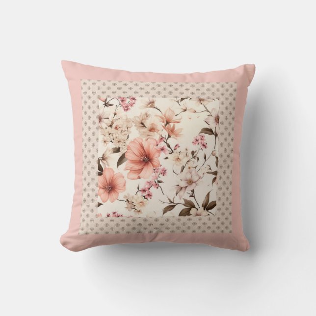 Cojín Decorativo Abaricoque suave (Anverso)